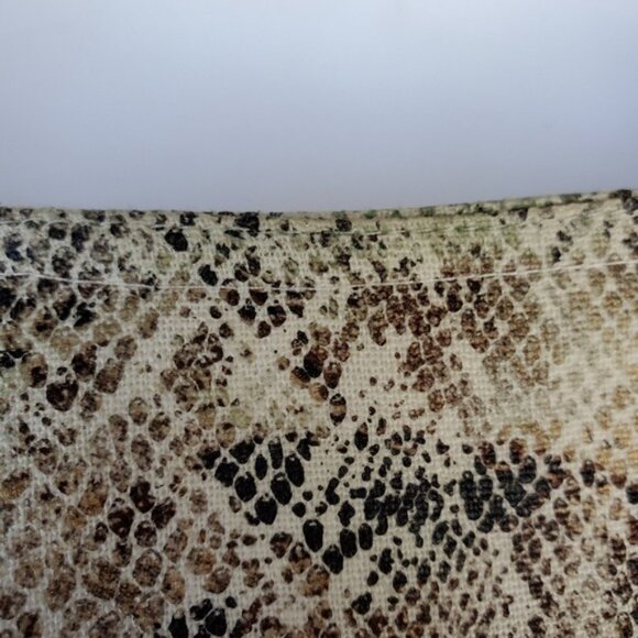 Snakeprint Blazer Linen Blend Pockets!  Size XL - Picture 12 of 14
